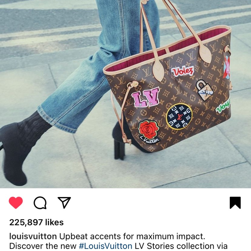 Louis Vuitton Patches Neverfull lt edition handbag